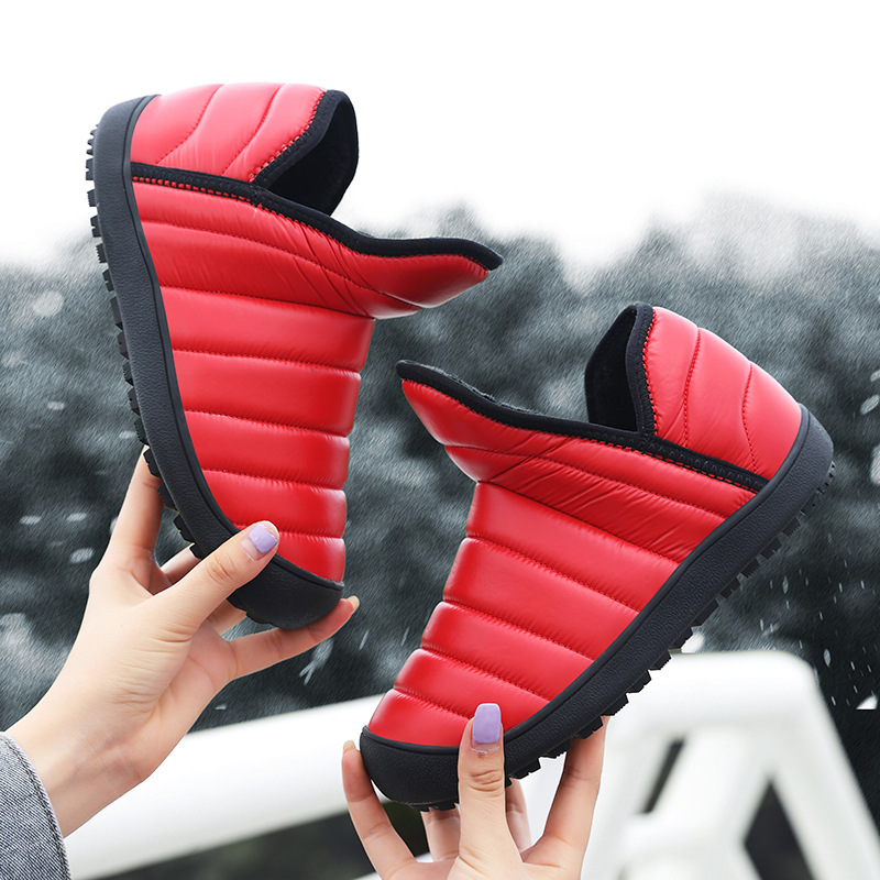 Autumn and winter new snow boots for women, winter plus velvet and thickened 2023 new cotton shoes, outdoor snow cotton winter bread shoes for women